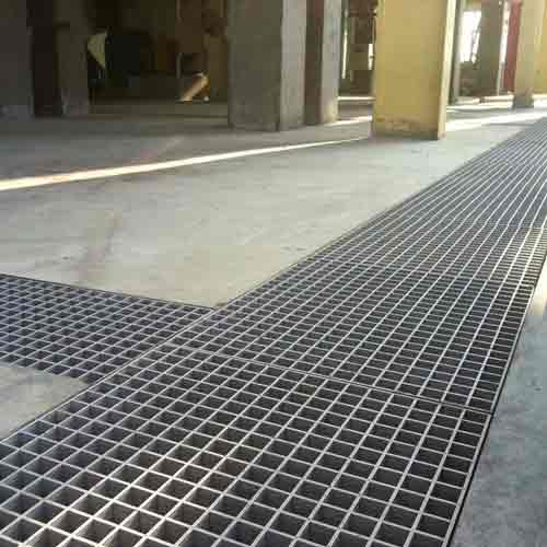 Plain Style Stainless Rain Water Drainage Trench Cover Steel Grating For Floor Drain